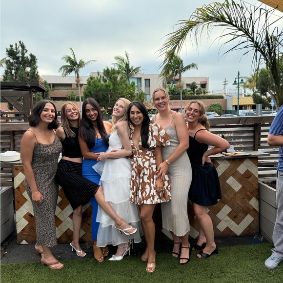 RHODE Madeline Linen Blend Mini Dress Size 0 - Picture 4 of 4